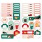 Big Dot of Happiness Cat Christmas Gift Tag Stickers, Assorted Pets Holiday Party Gift Tag Labels, To and From Stickers - 12 Sheets - 120 Stickers
